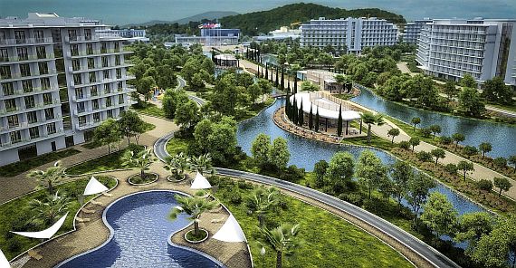 Azimut on different paths