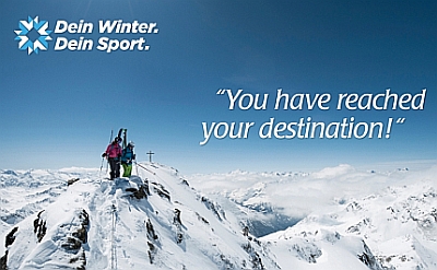 Den Schnee geniessen