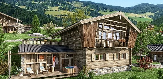 The chalet boom
