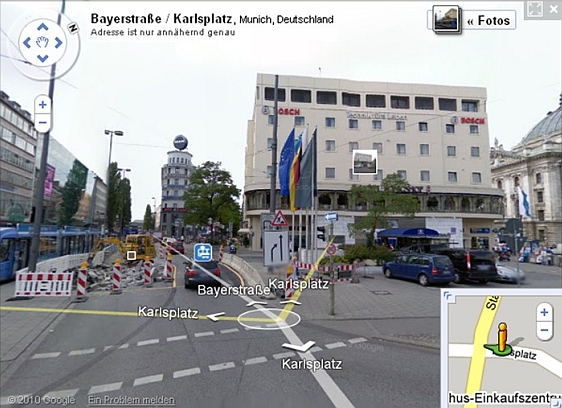 Google Streetview leaves the industry cold