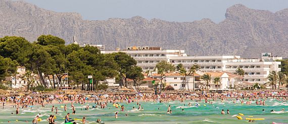 Tourists in abundance