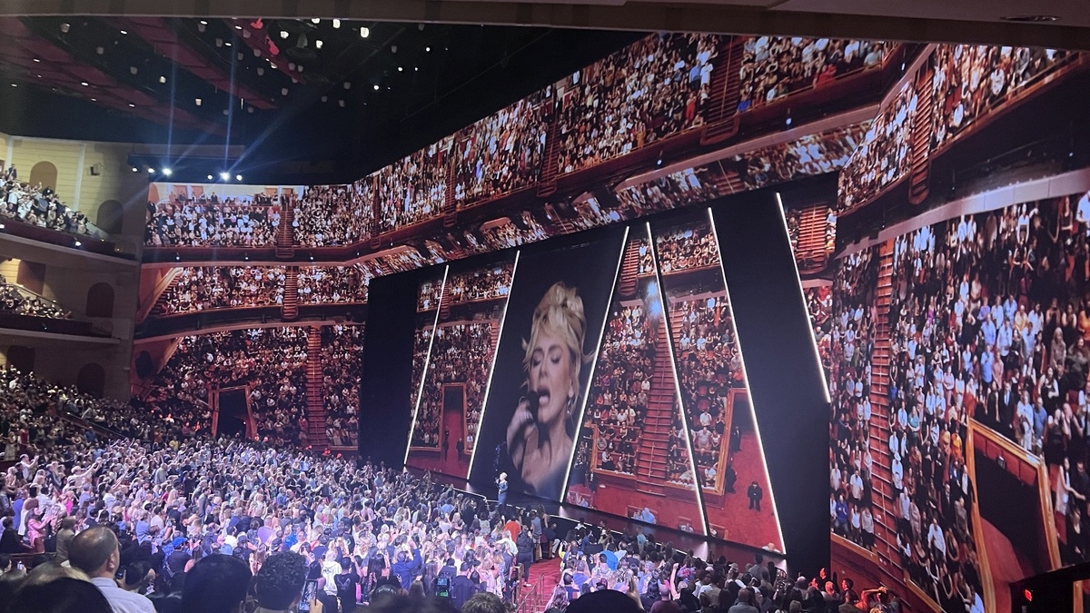 Adele in concert Las Vegas 2023