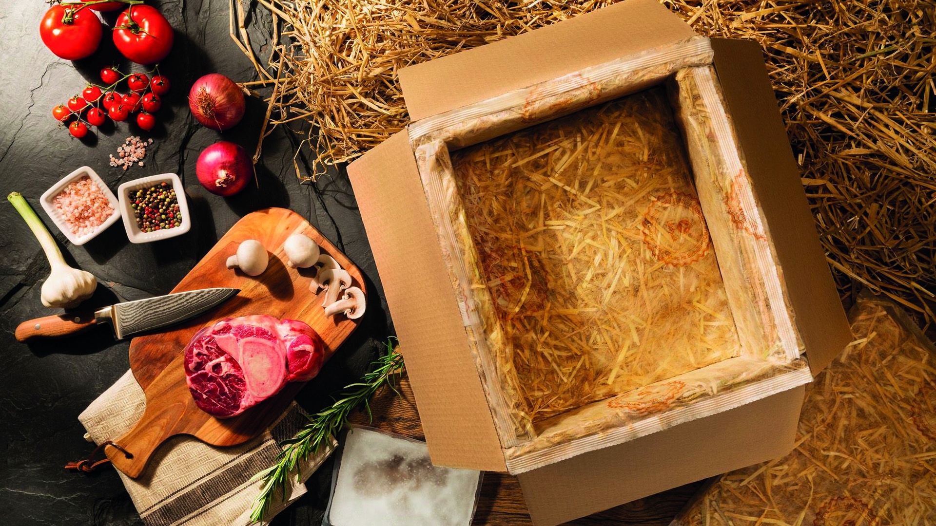 Nachhaltig verpackt: Stroh statt Styropor