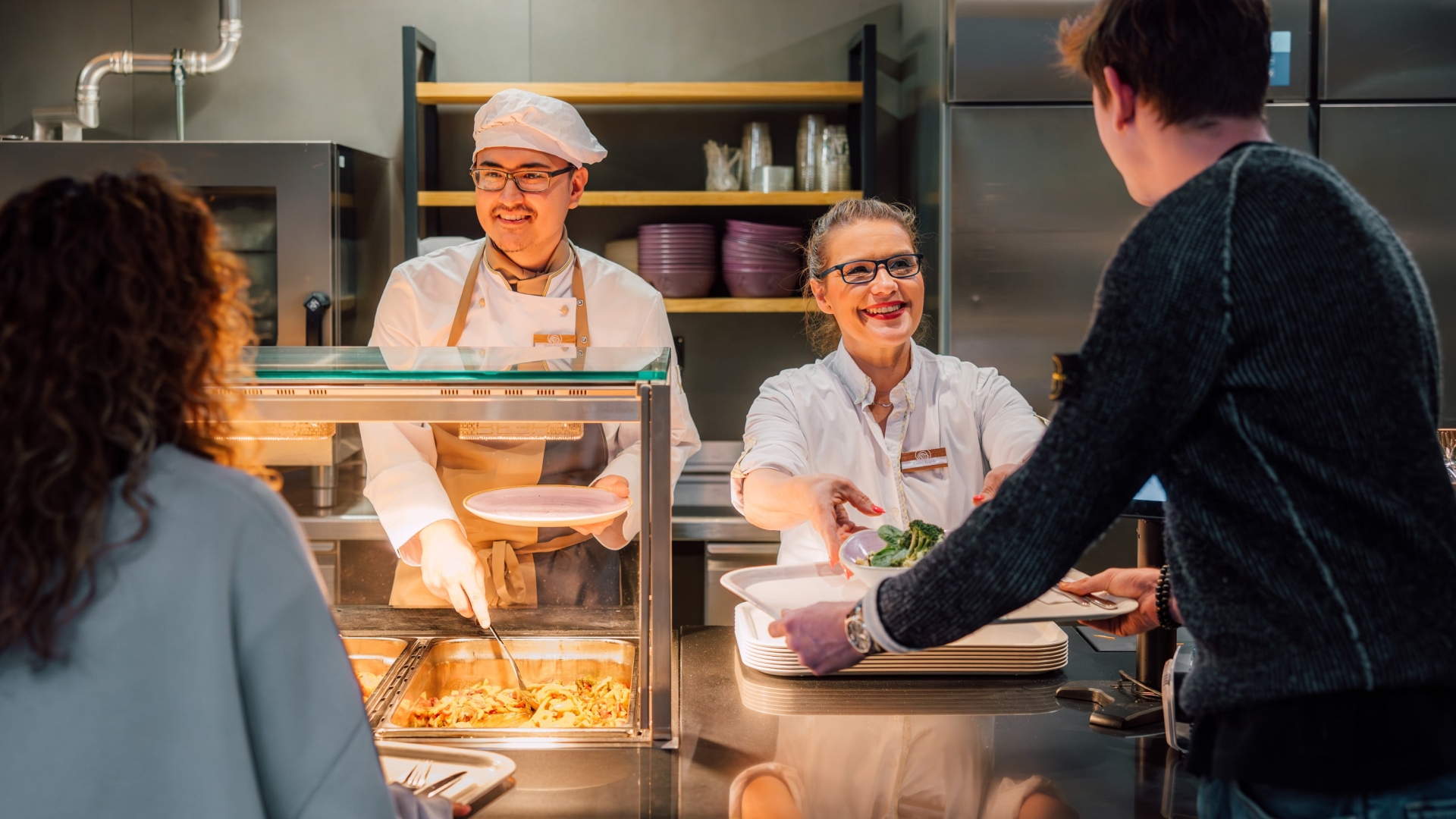 Ampelsystem für nachhaltige Betriebsrestaurants