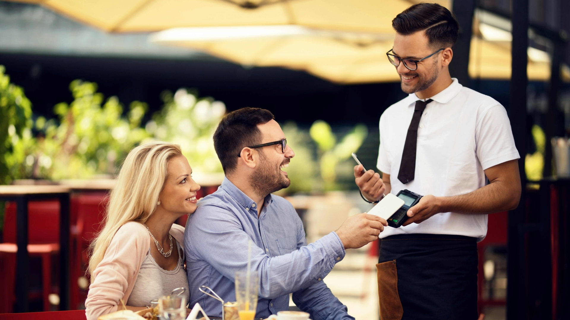 Request for digital services in food service