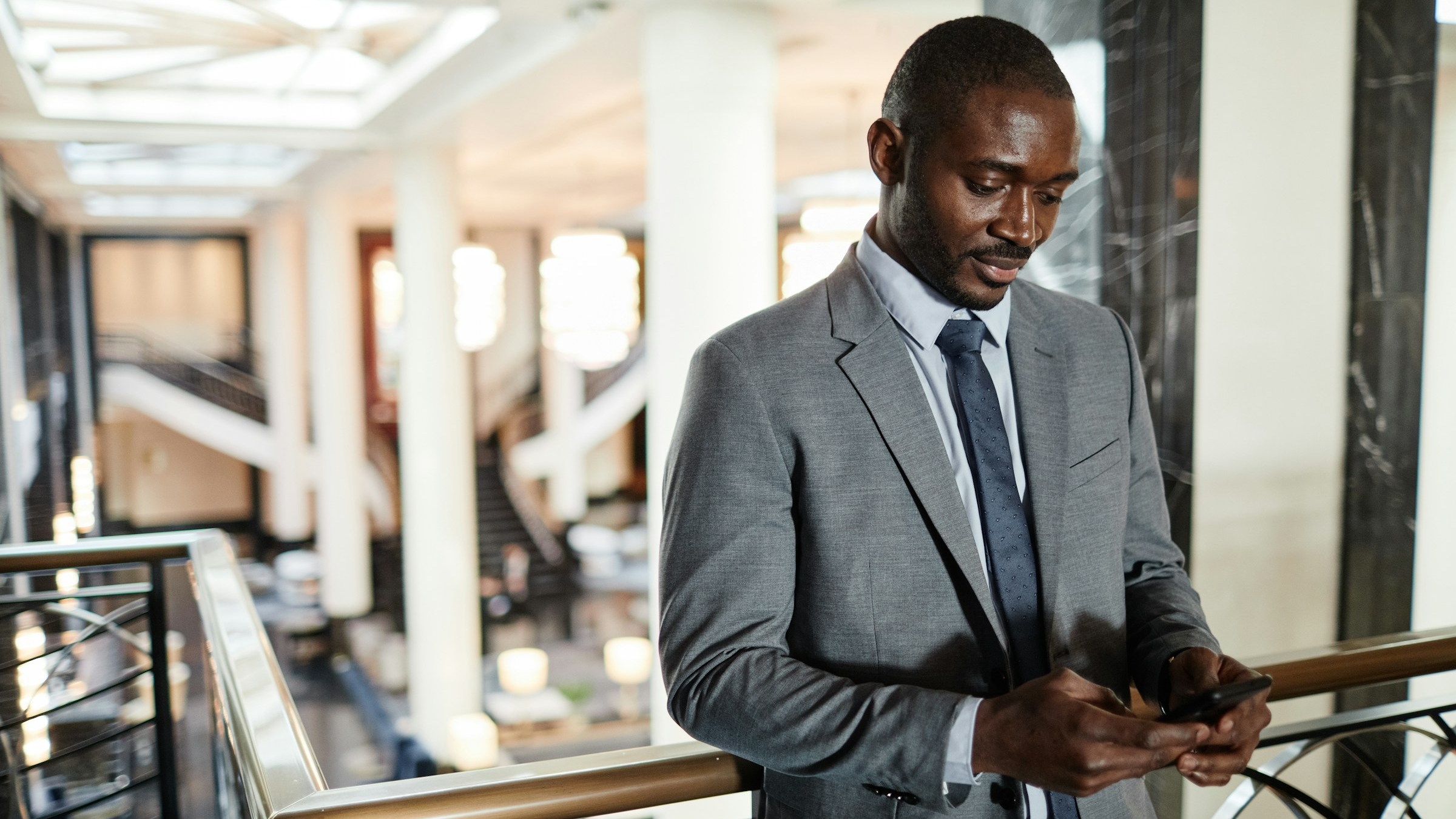 Manager in Hotel, working