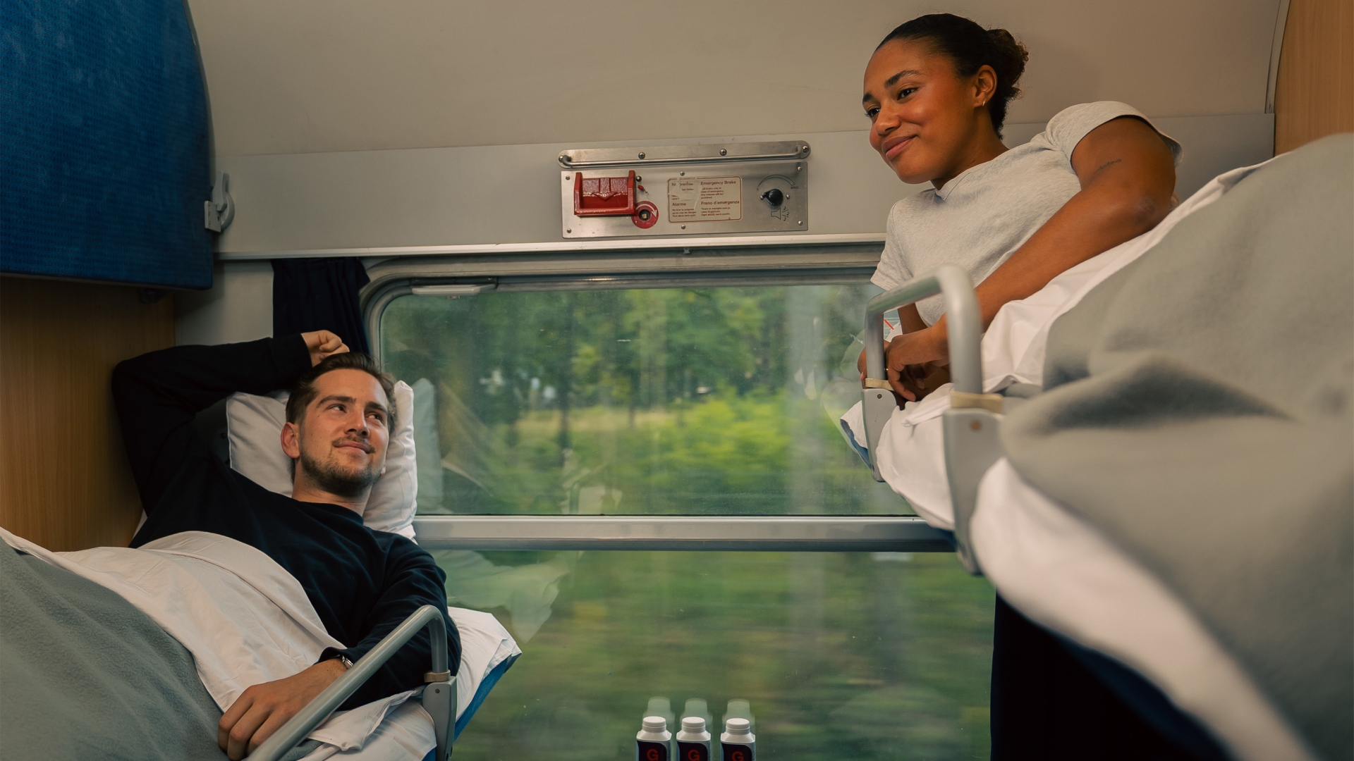 Fall asleep in Brussels and wake up in Berlin