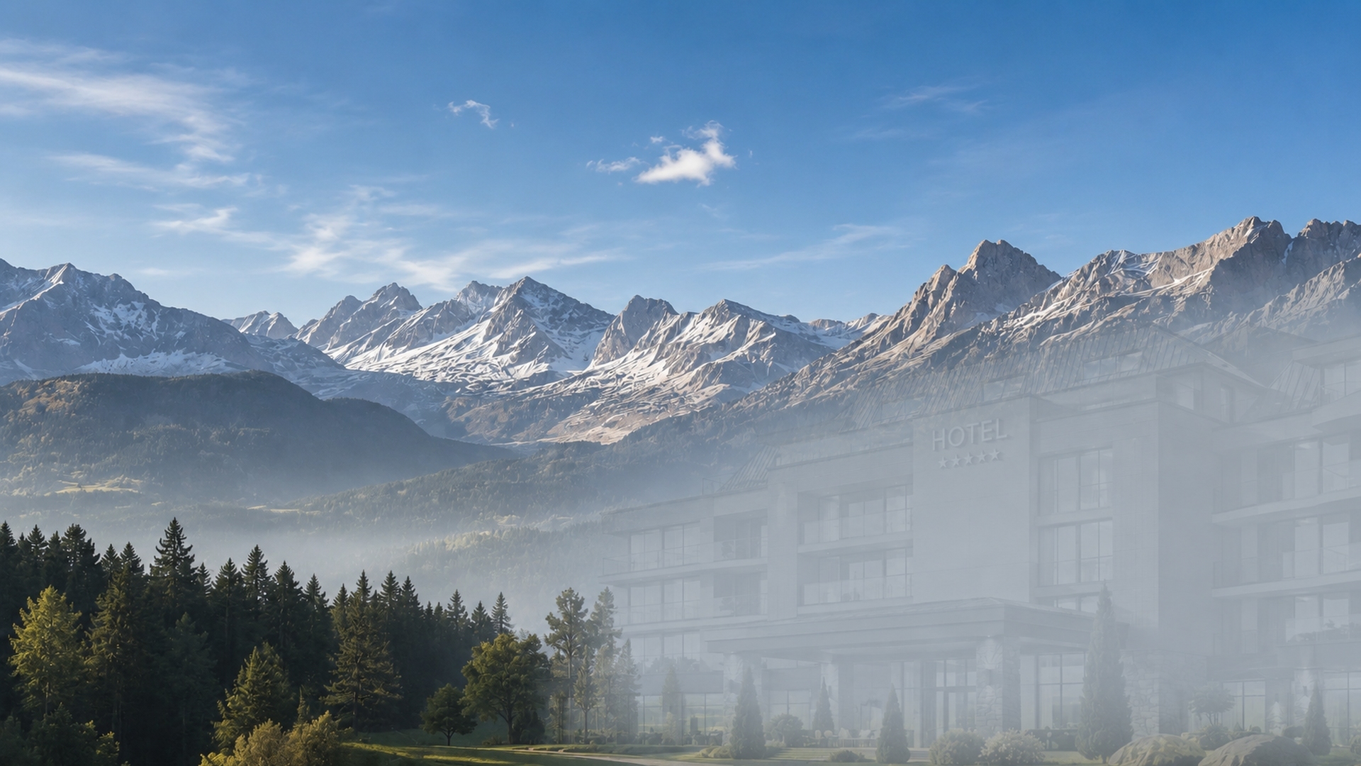 Austrian hotels are the least visible to AI systems