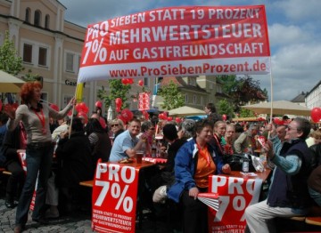 German VAT falls by 12 percent