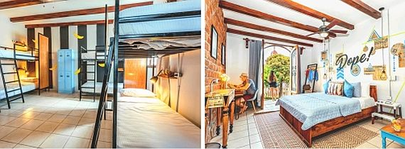 Boutique hotel with the power of a hostel