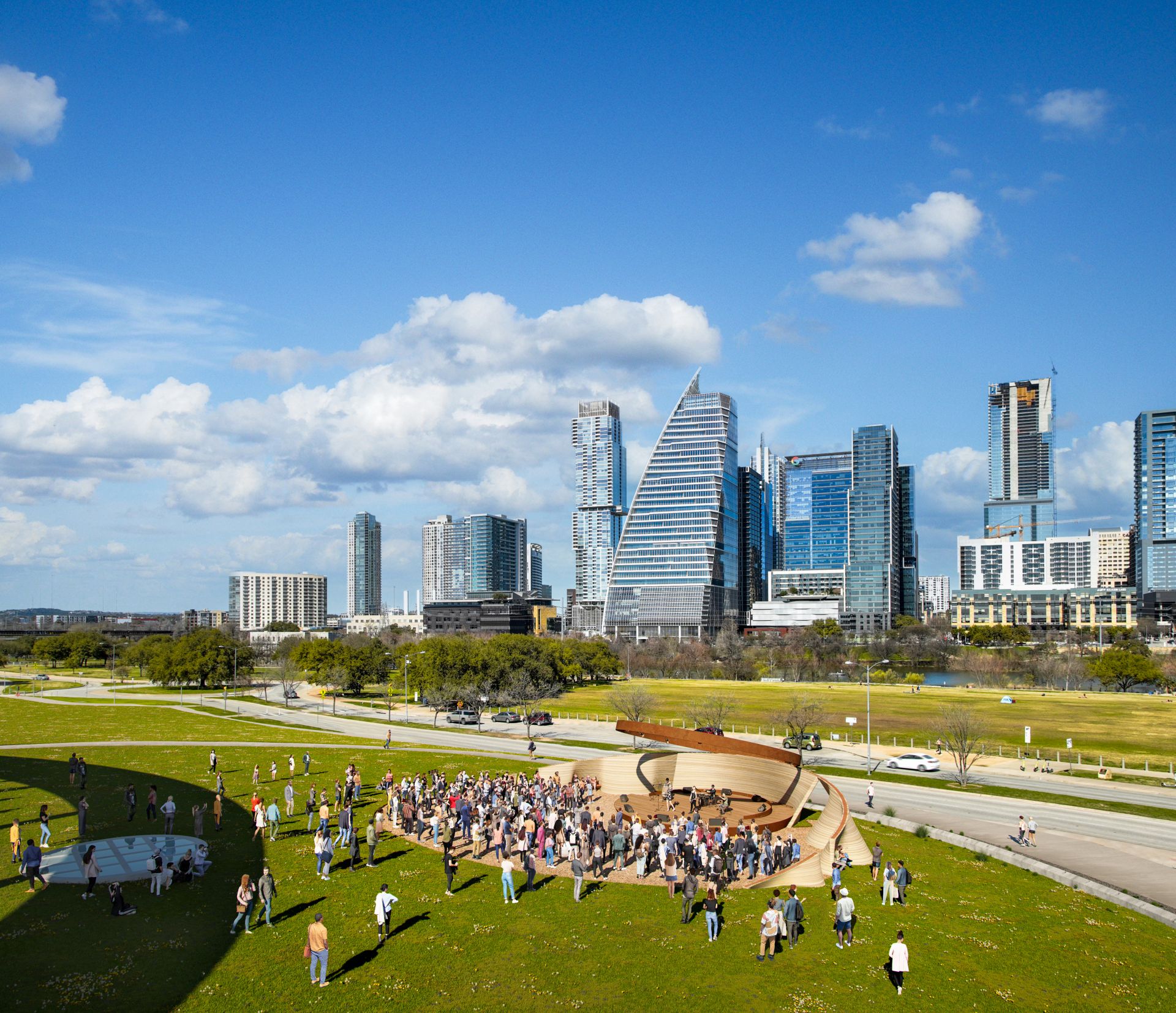 Amphitheater in Austin, Texas