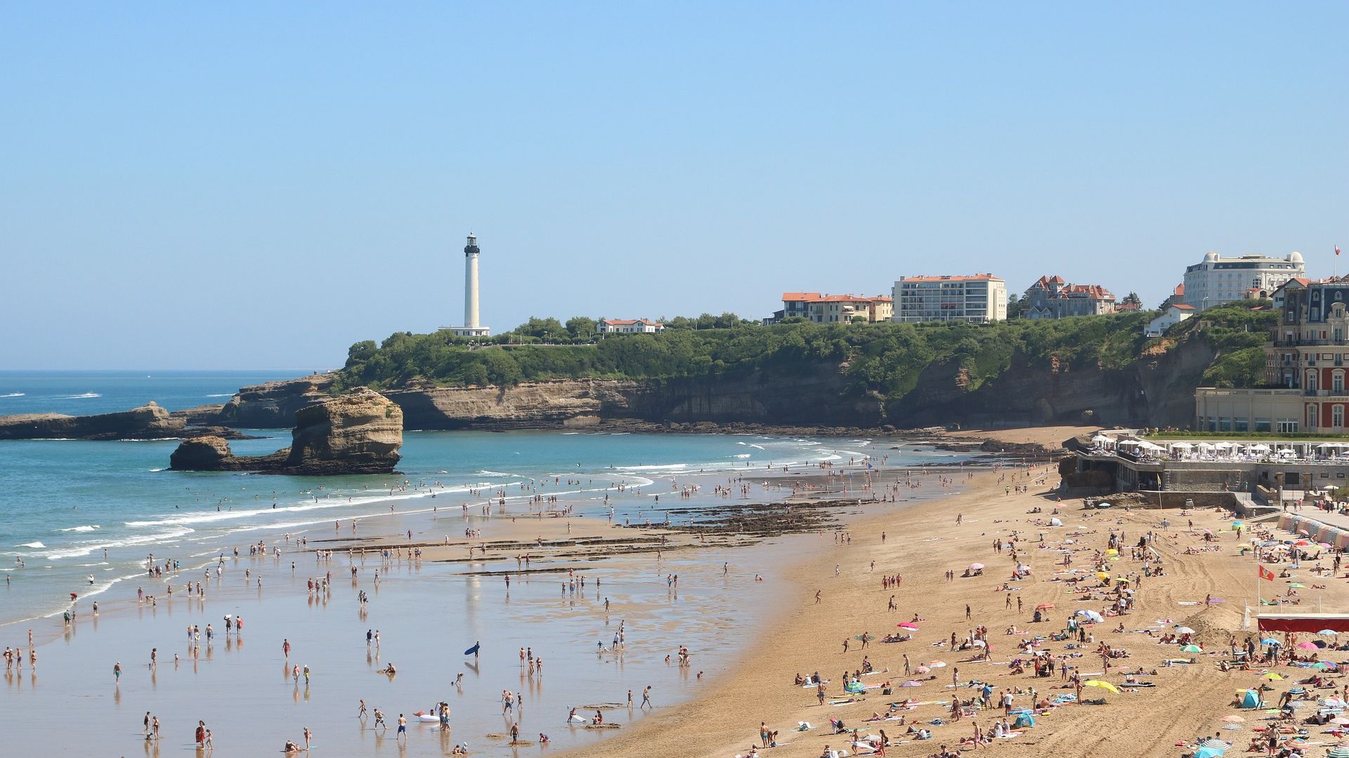 Biarritz, France - Beach