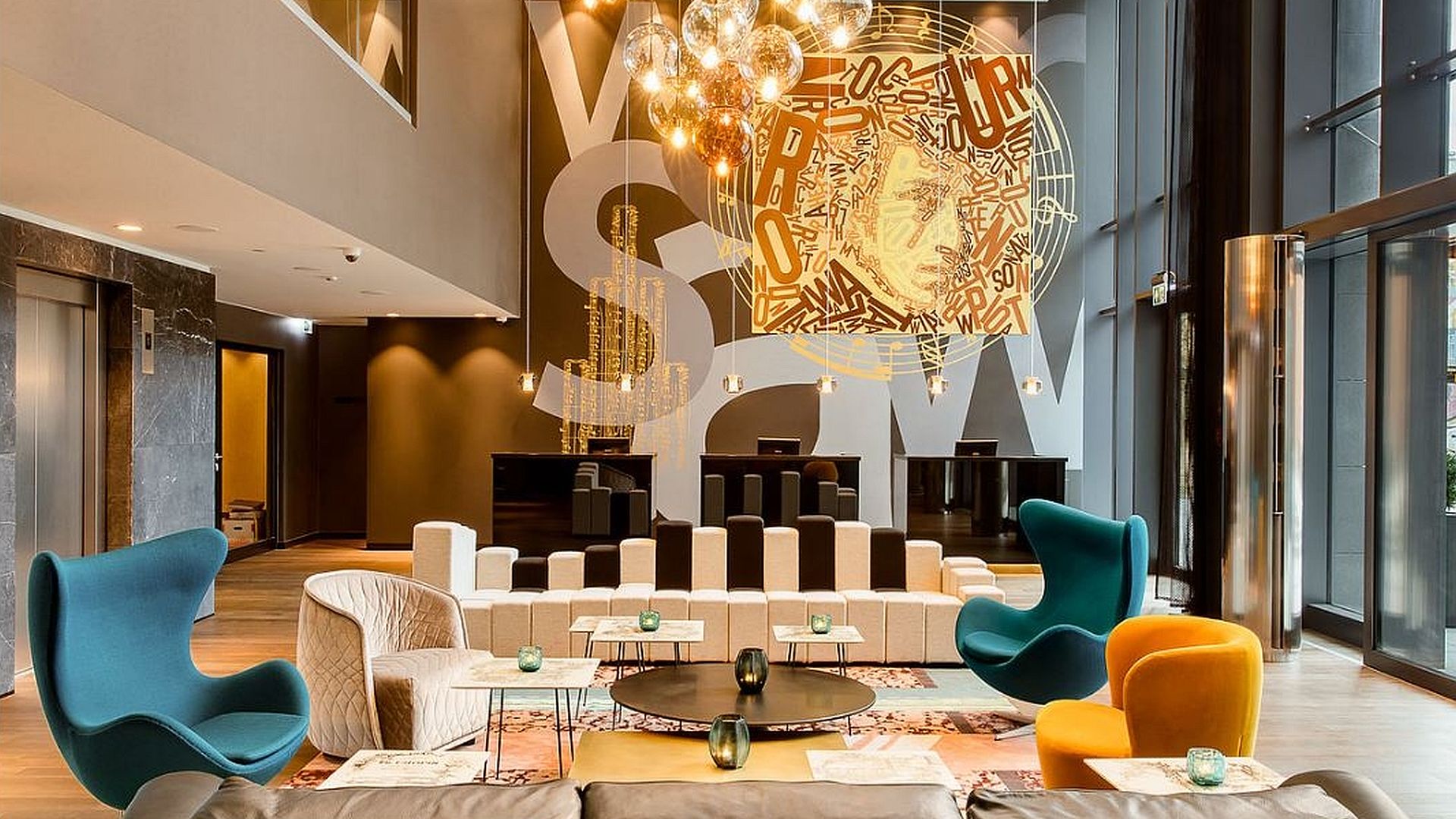 Motel One Warschau, Lobby Chopin