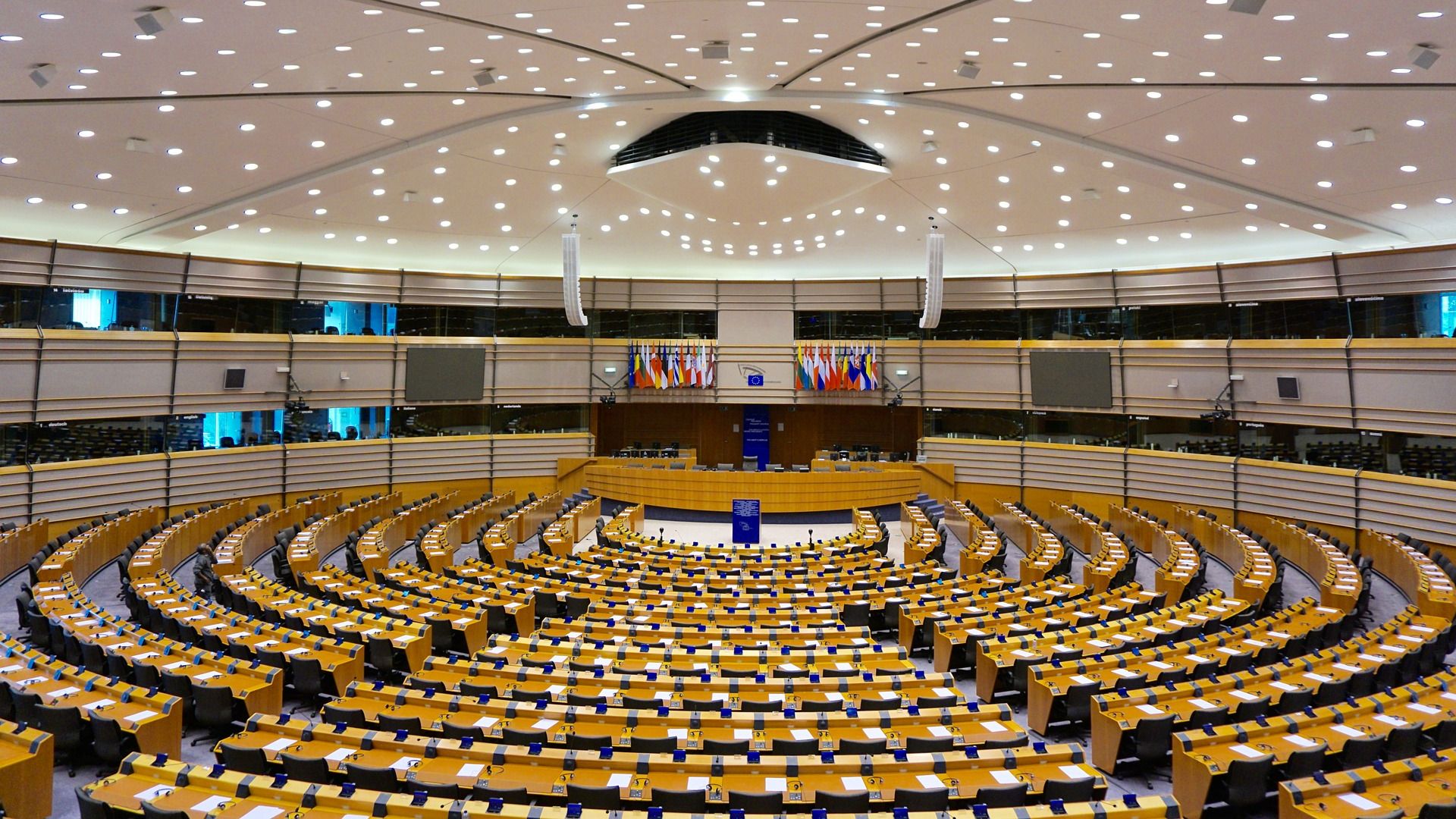 EU Pariament Brussles - Plenary hall