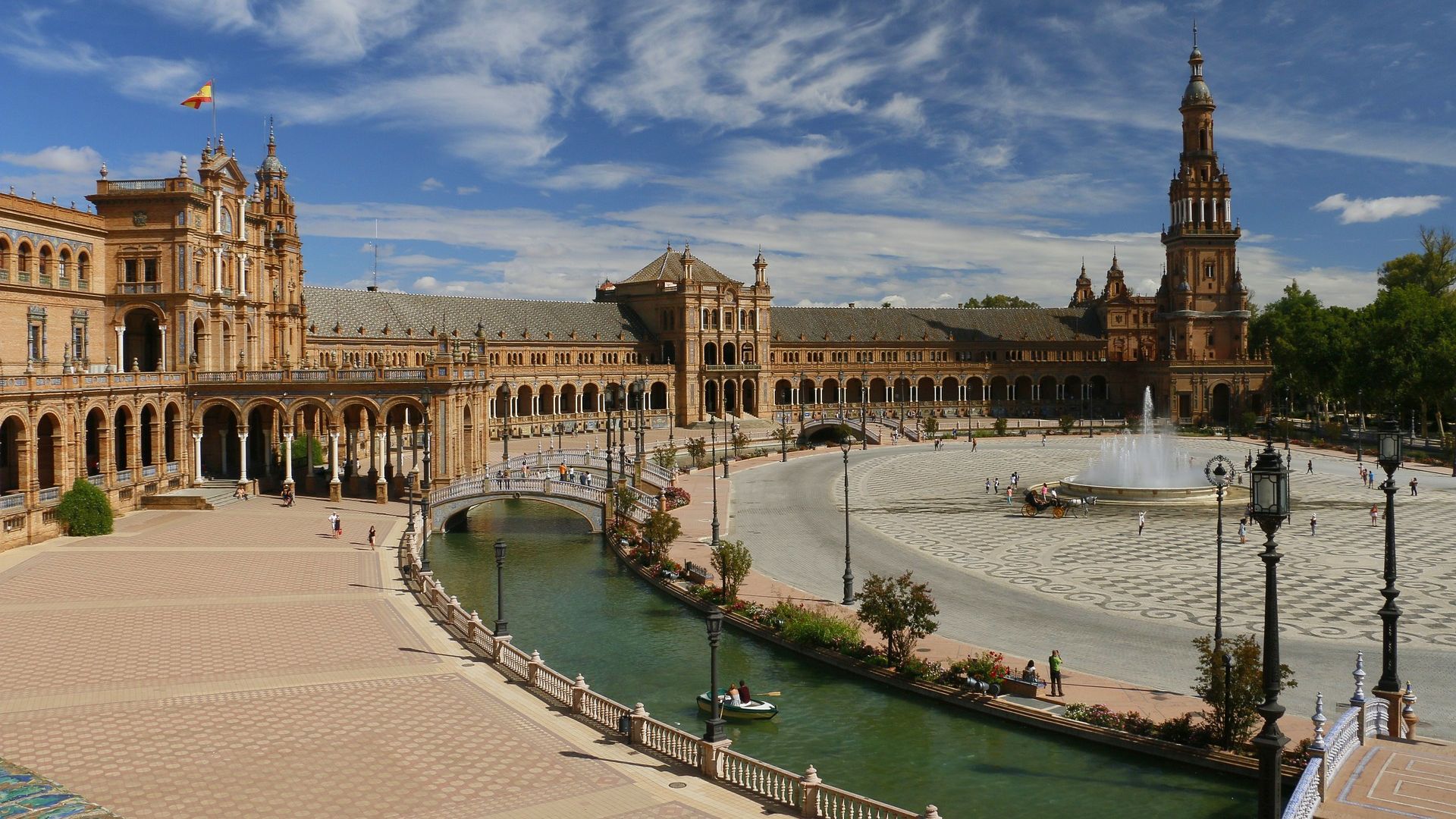 Seville: Controversial fee for Plaza de España