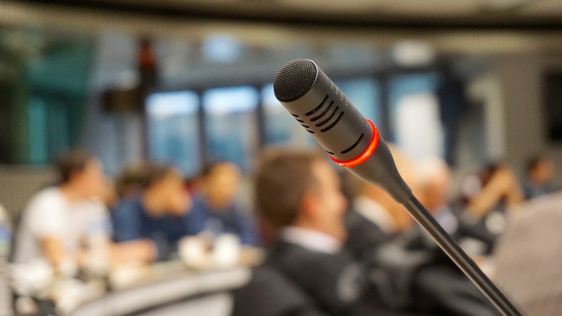 Conference, Microphone