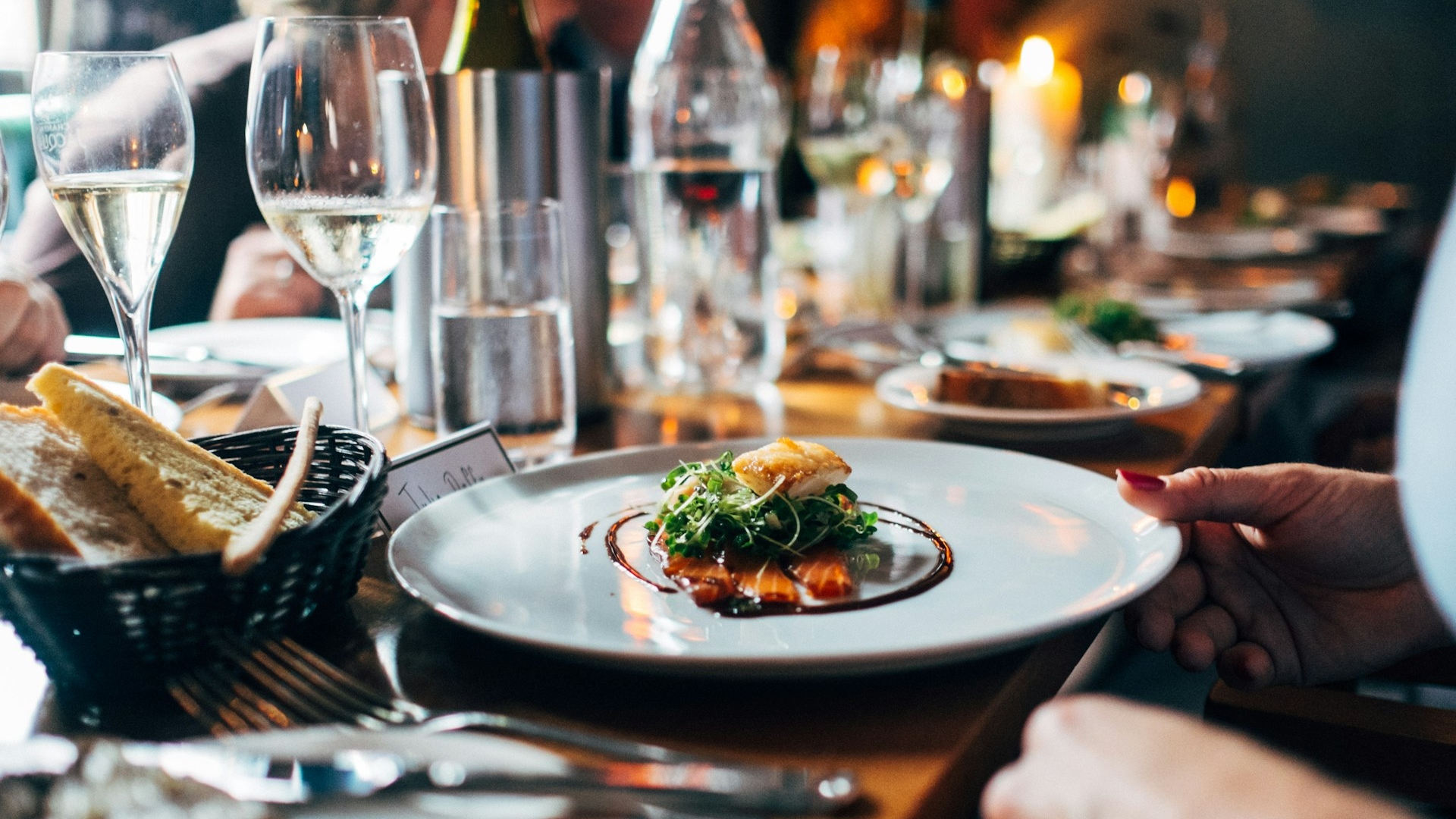 Table in Restaurant