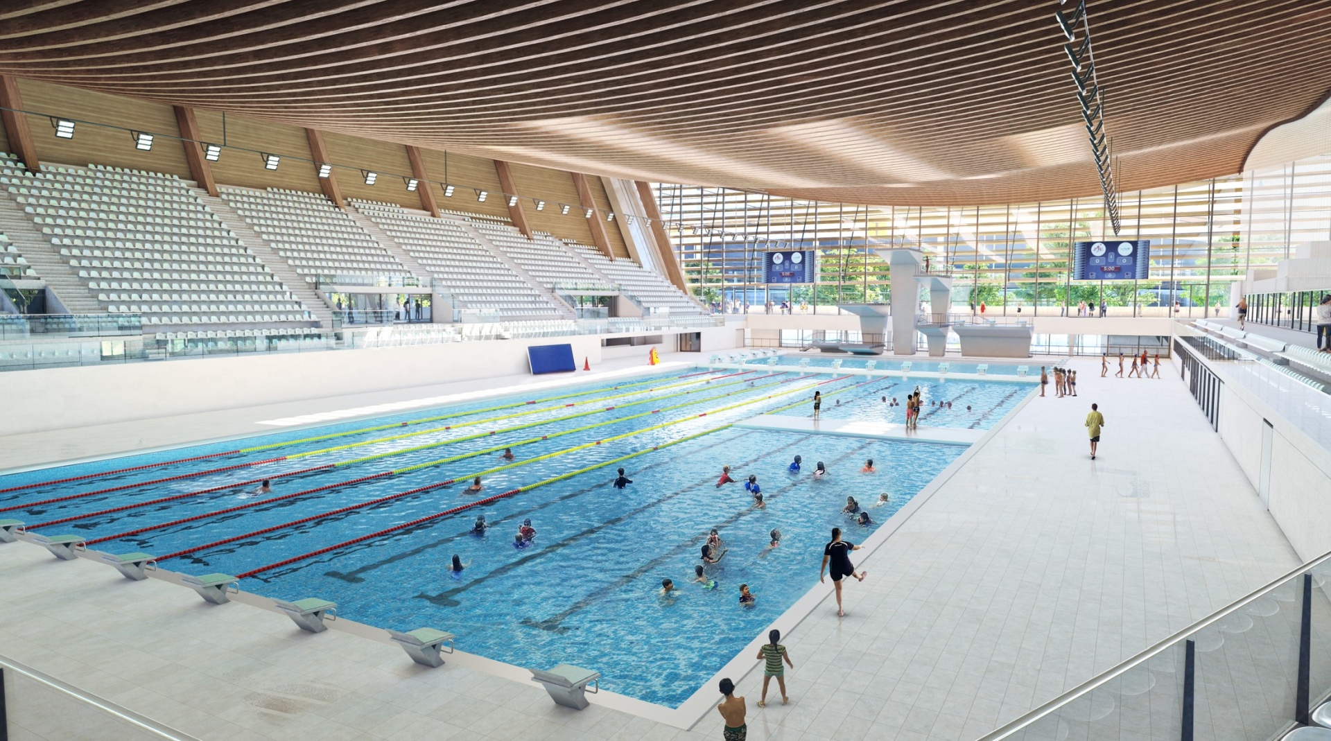 Centre Aquatique Olympique Saint-Denis Paris