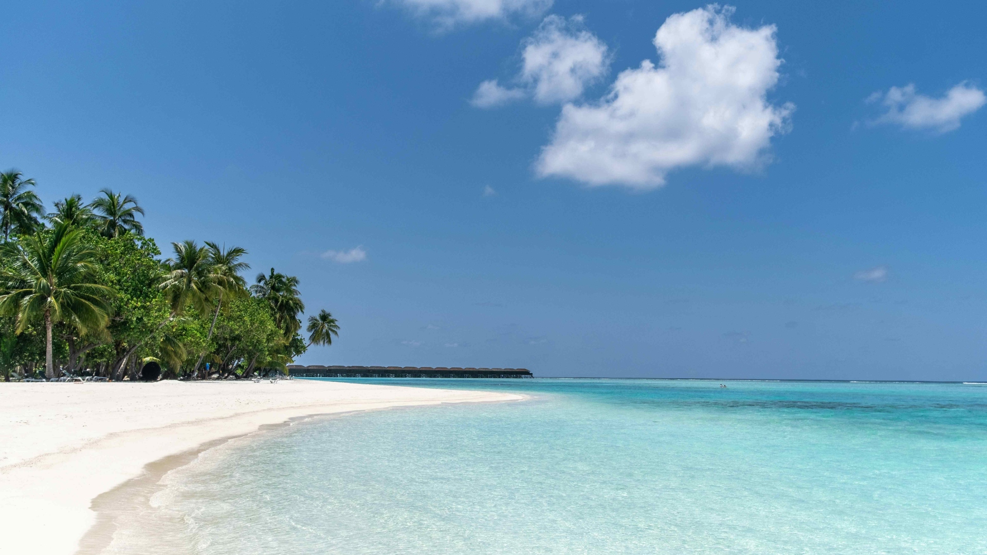 Maldives beach