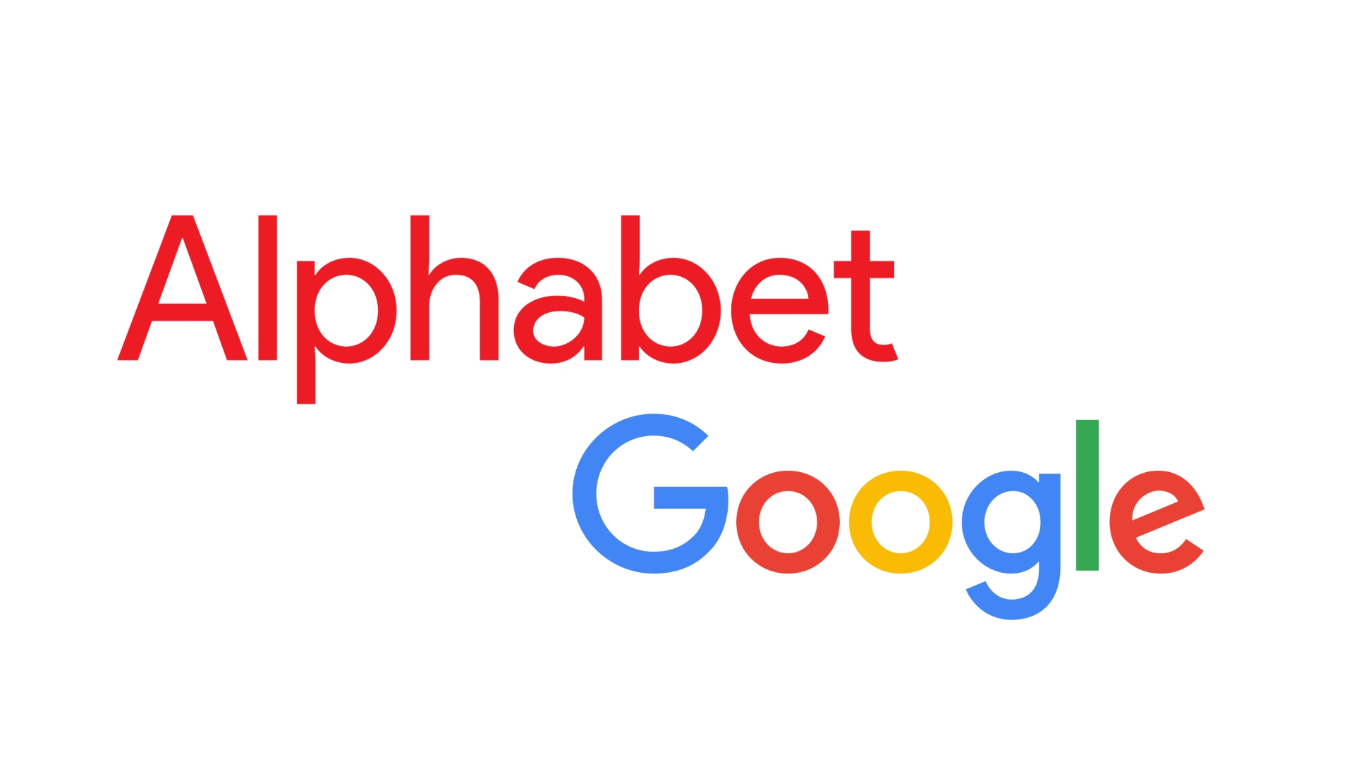 Alphabet - Google Logo