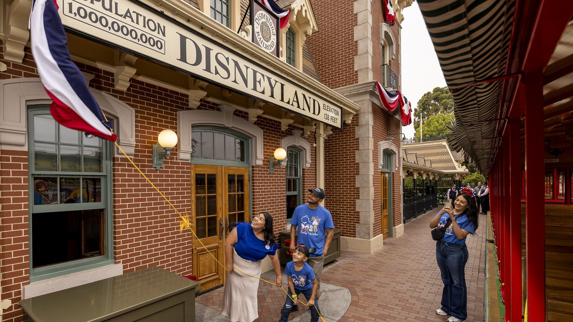 1 billion visitors to the Disneyland Resort